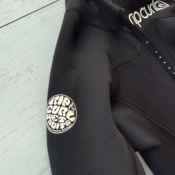 Rip Curl Women’s Size 8 Wet Suit Omega Flatlock 3.2 mm Black Back Zip - Picture 8 of 10